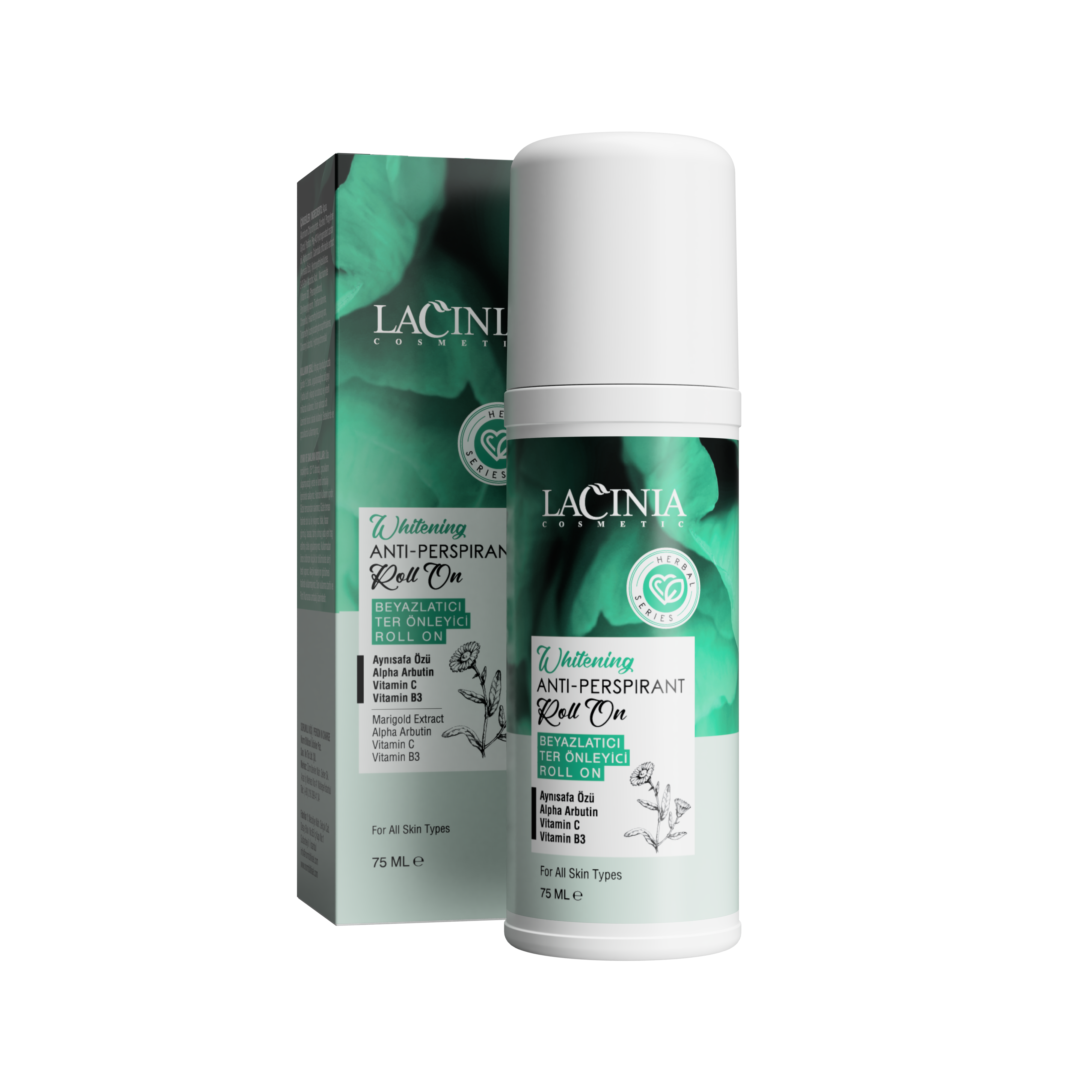 Yeşil Seri Ter Önleyici Beyazlatıcı Roll-On