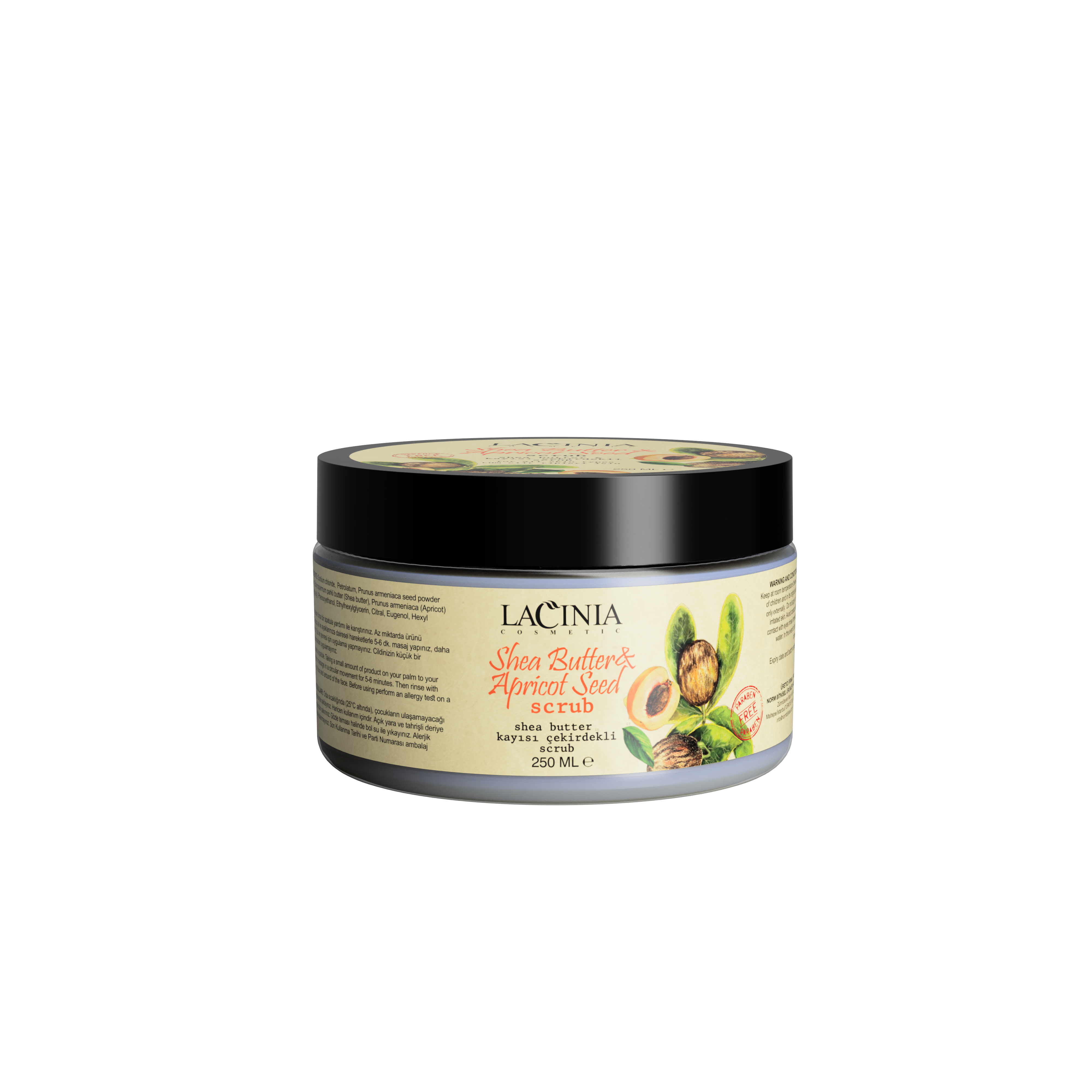 Shea Butter&Kayısı Çekirdeği Yağlı Scrub
