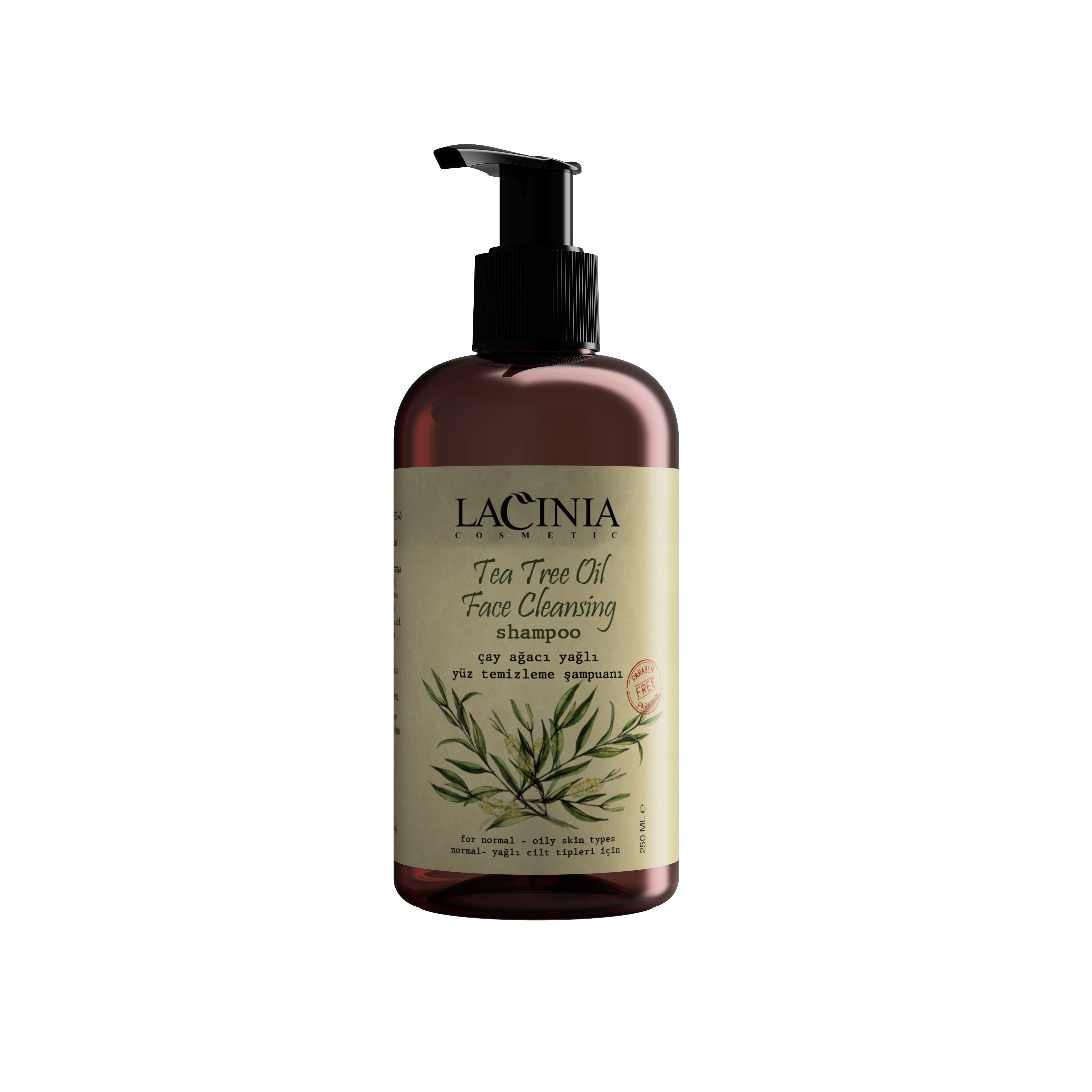 Çay Ağacı Yağlı Yüz Temizleme Şampuanı