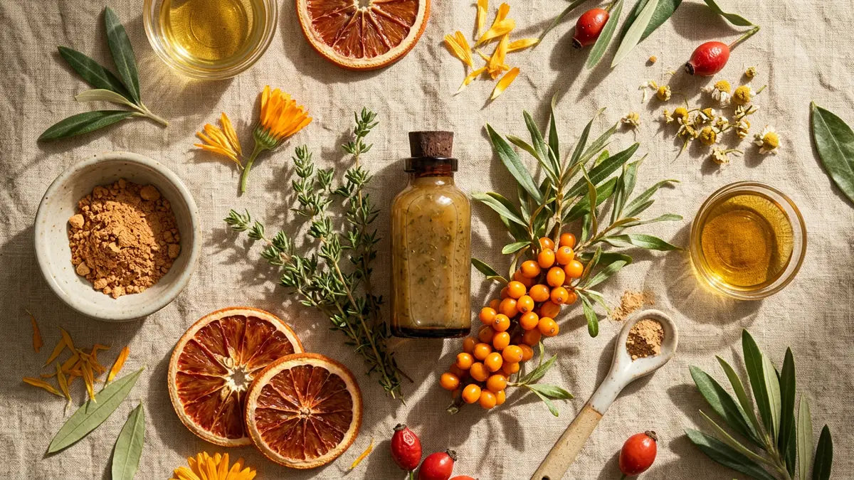 C Vitamini ile Işıltılı ve Aydınlık Bir Cilt