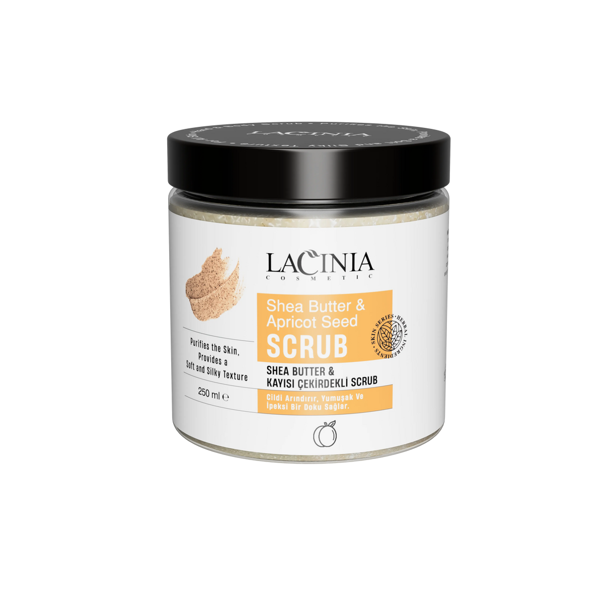 Shea Butter & Kayısı Çekirdeği Yağlı Scrub 250 ml