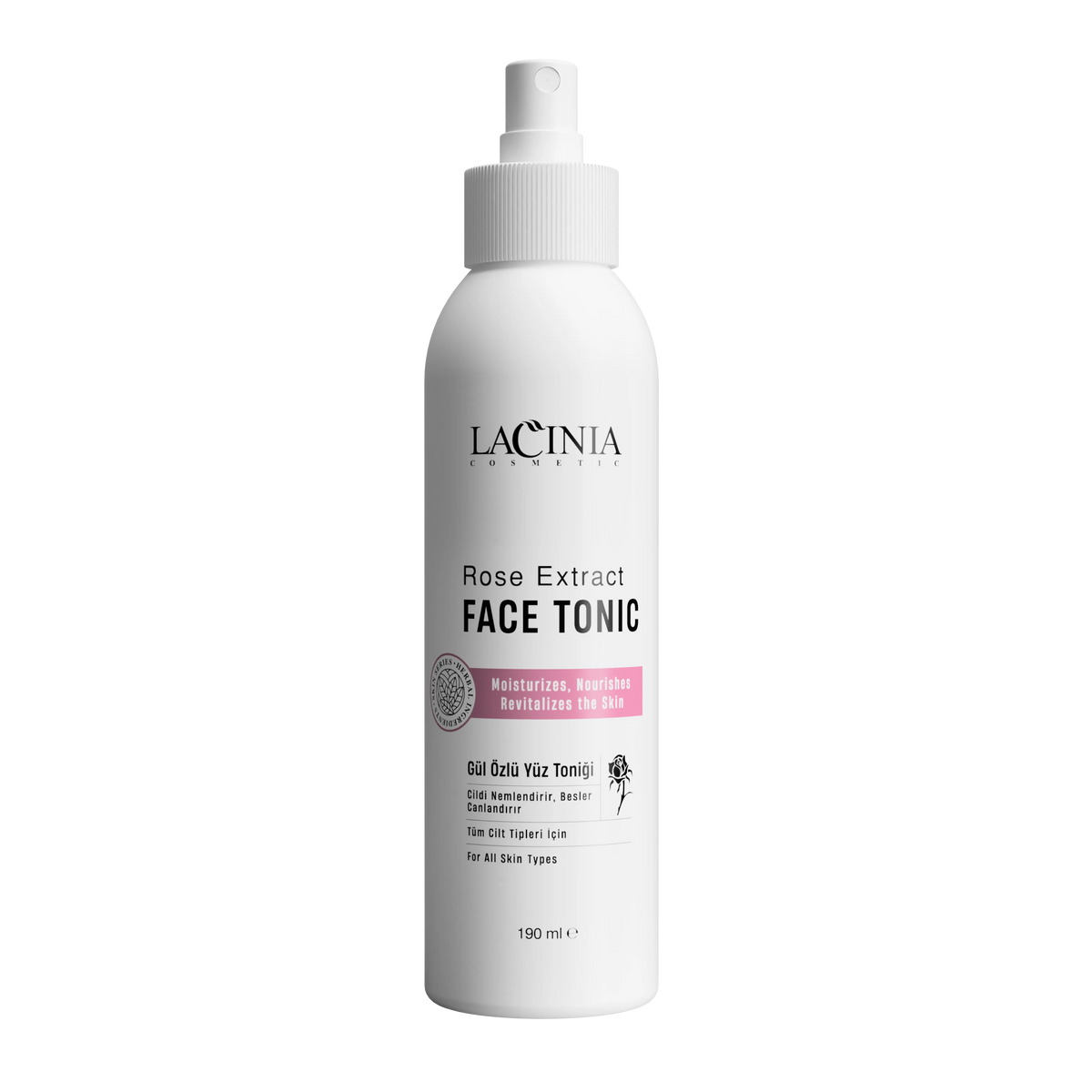 Gül Özlü Yüz Temizleme Toniği 190 ml
