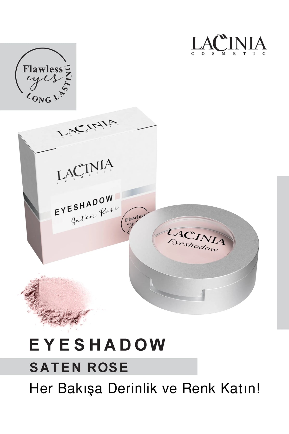 Eyeshadow Göz Farı Saten Rose