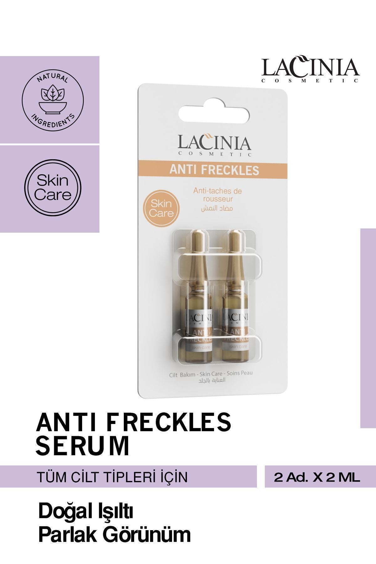 Anti Freckles Leke Karşıtı Serum 2×2 ml