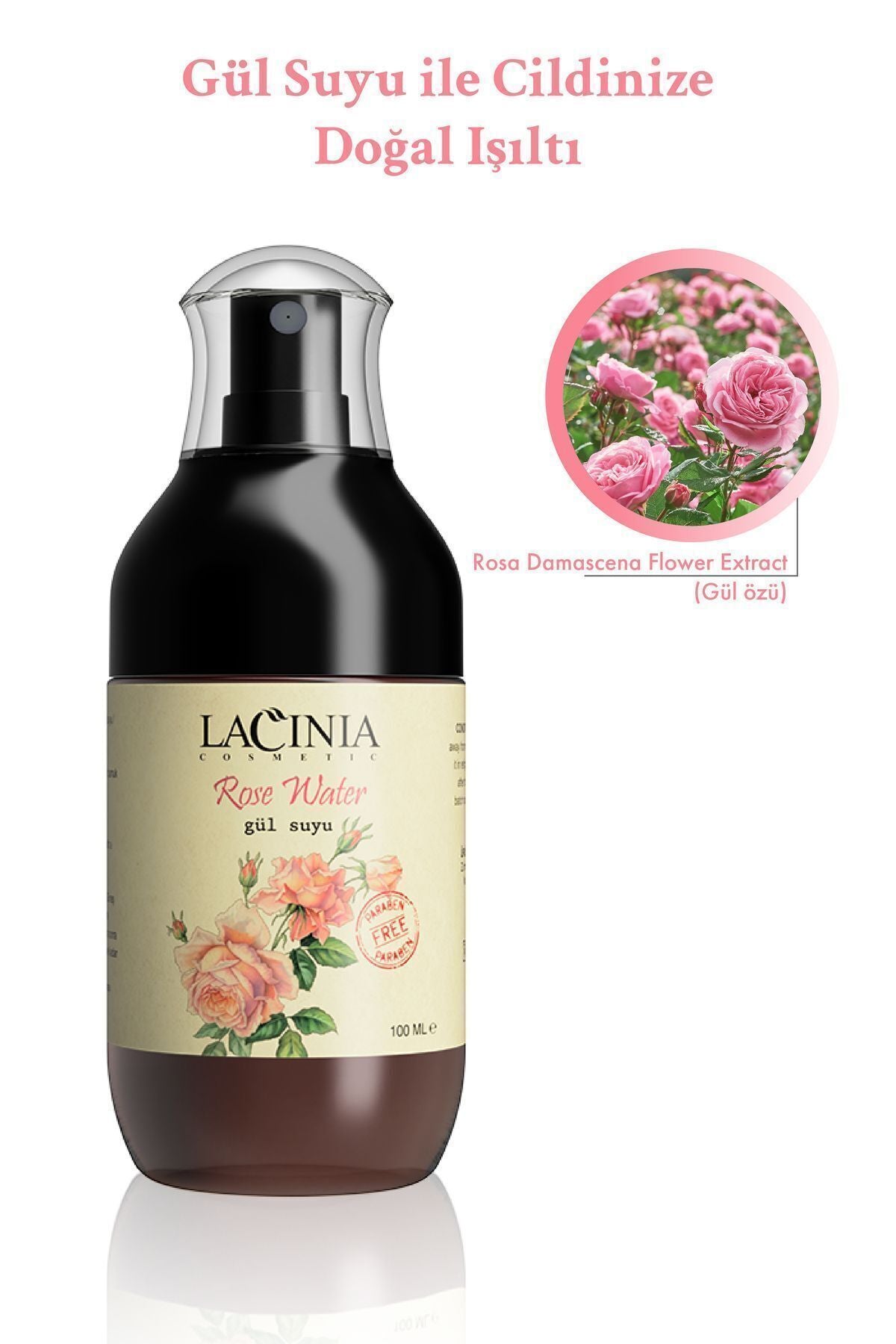 Doğal Gül Suyu 100 ml