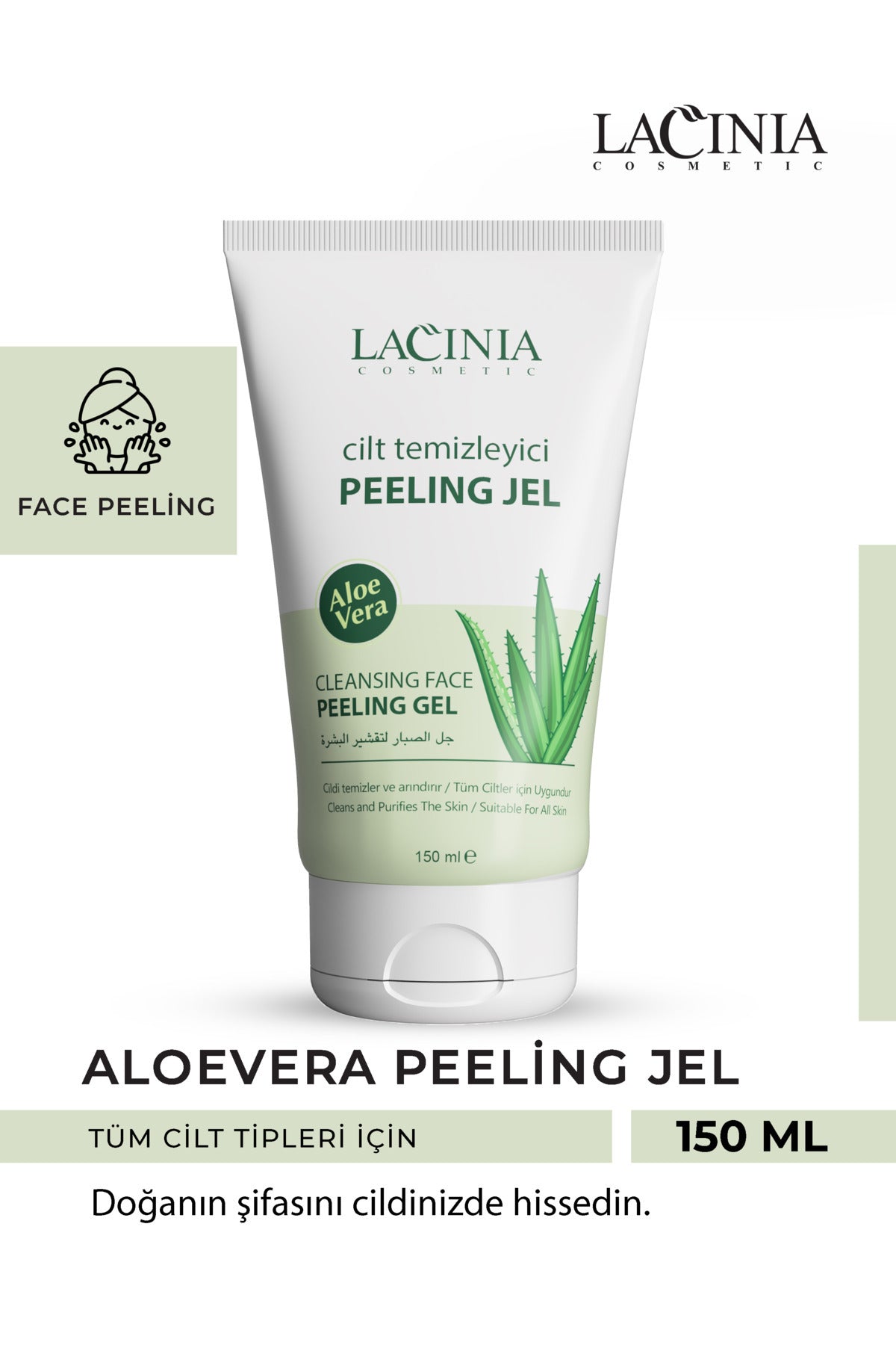 Aloe Vera Özlü Peeling Jel 150 ml