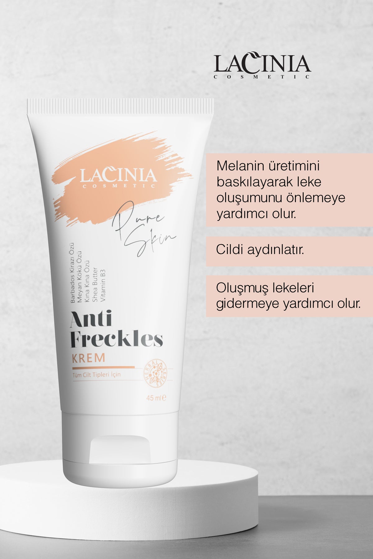 Anti Freckles Leke Karşıtı Krem 45 ml
