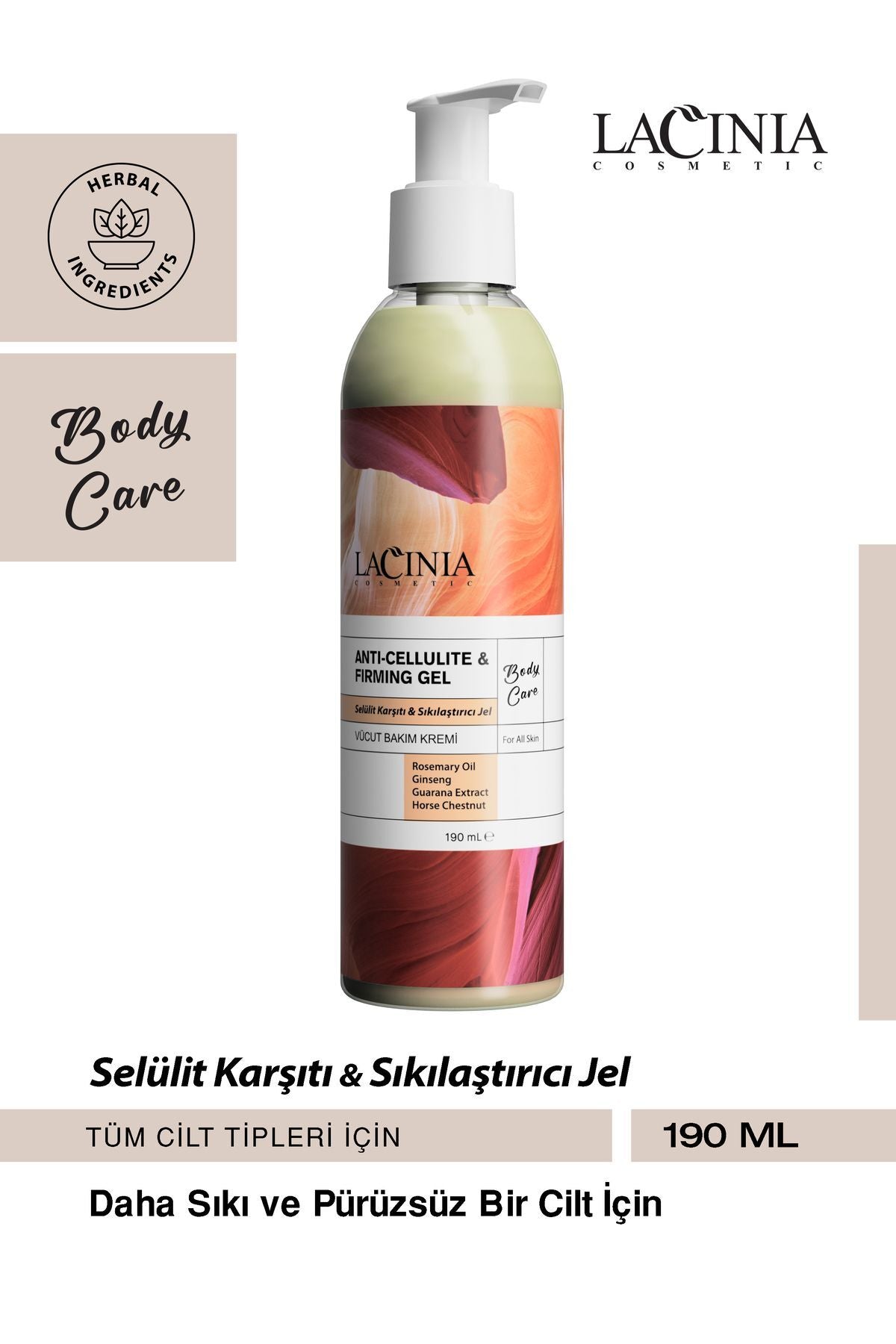 Anti Selülit Sıkılaştırıcı Jel 190 ml