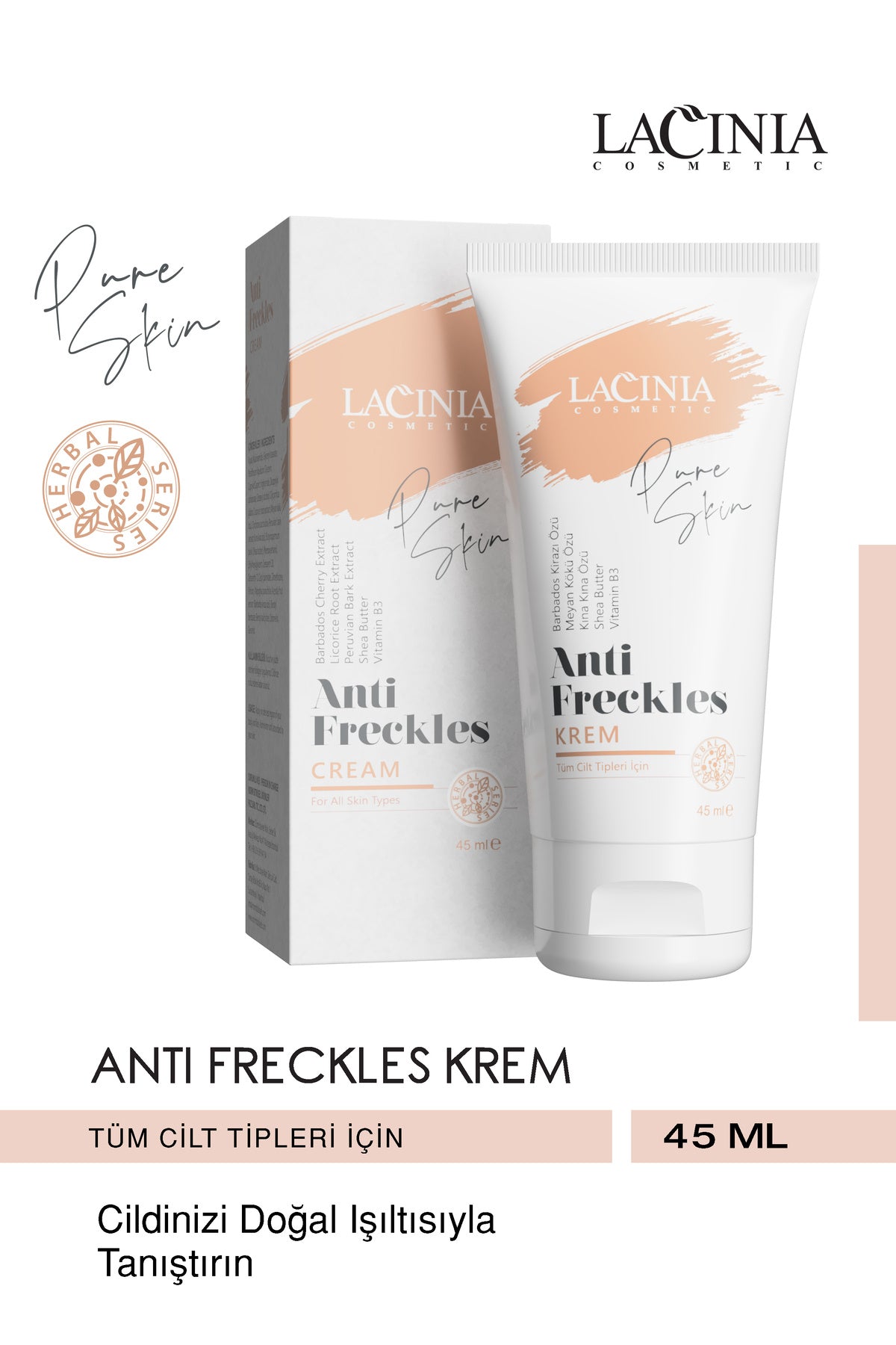 Anti Freckles Leke Karşıtı Krem 45 ml