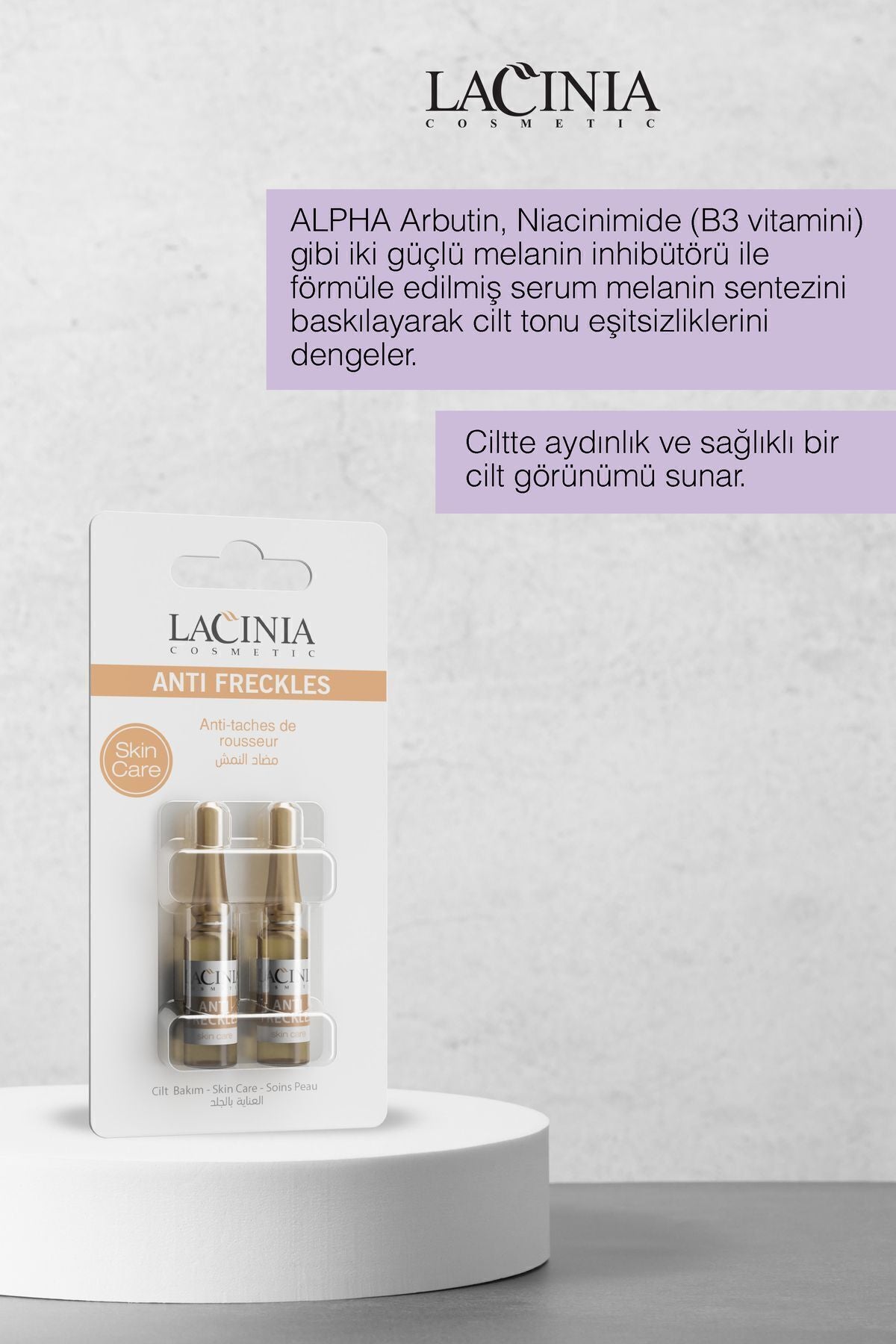 Anti Freckles Leke Karşıtı Serum 2×2 ml