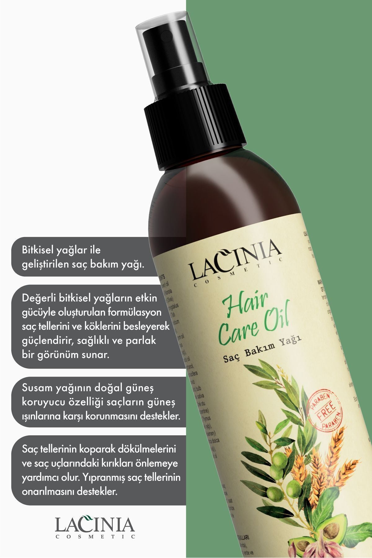 Saç Bakım Yağı 190 ml