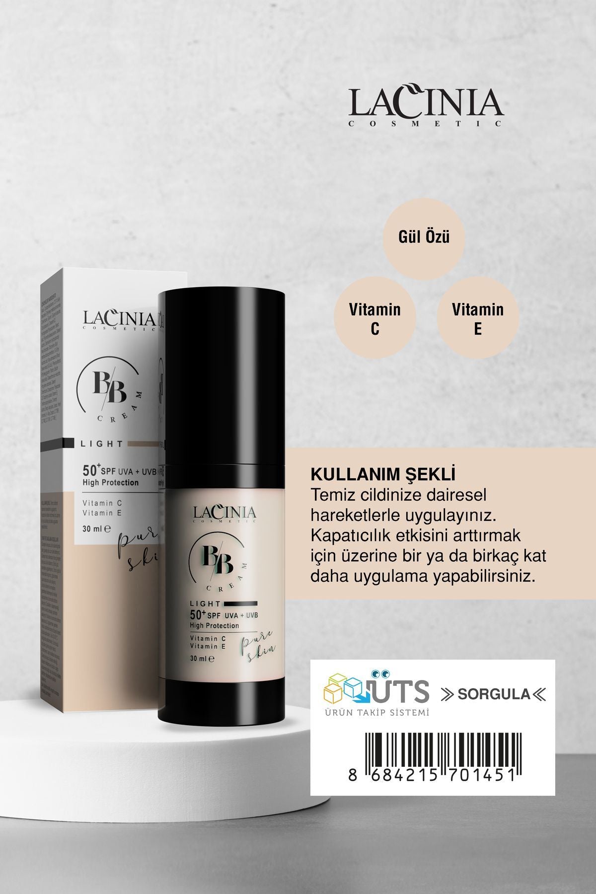 BB Cream SPF 50 · 30 ml Light