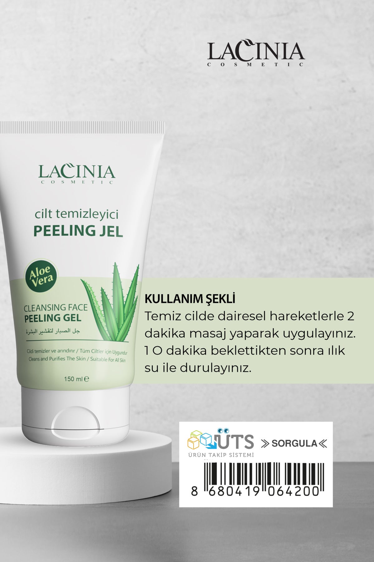Aloe Vera Özlü Peeling Jel 150 ml