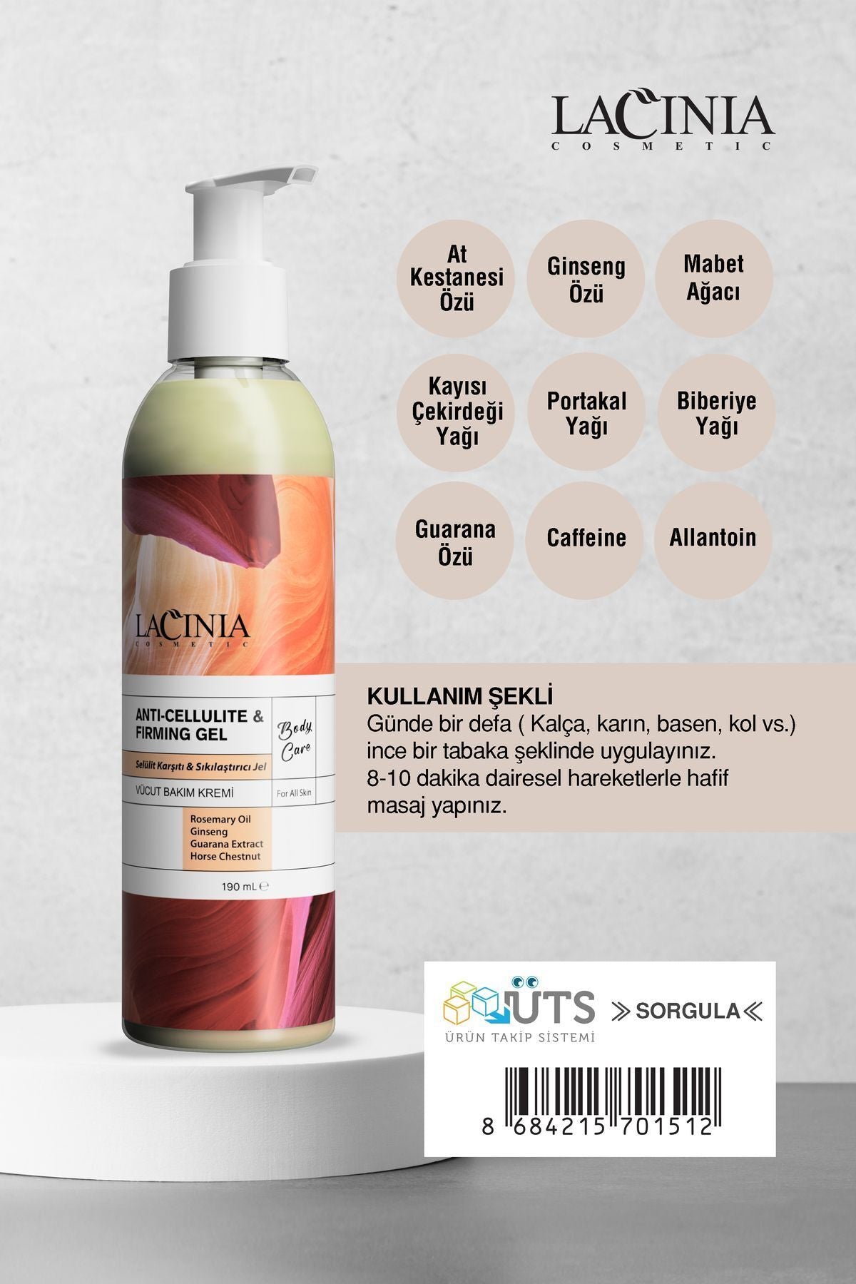Anti Selülit Sıkılaştırıcı Jel 190 ml