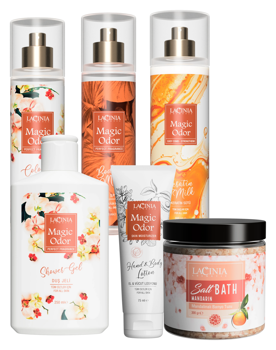 Magic Odor Hair & Body Care Set