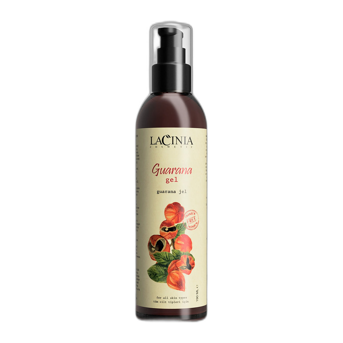 Guarana Warming Body Gel 190 ml · product on a white background