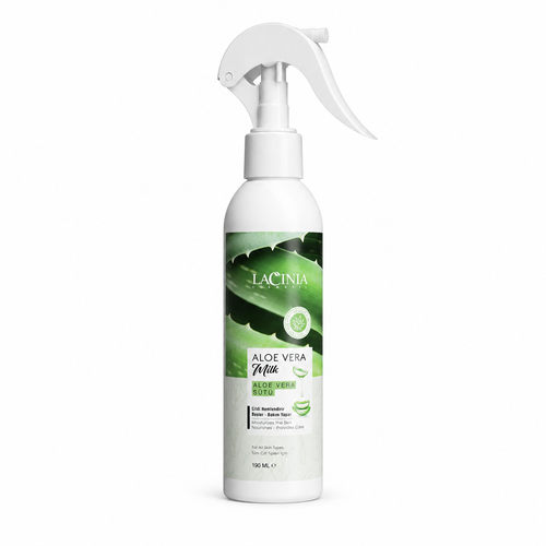 Aloe Vera Sütü Cilt Bakım Spreyi 190 ml · beyaz fonda ürün görseli