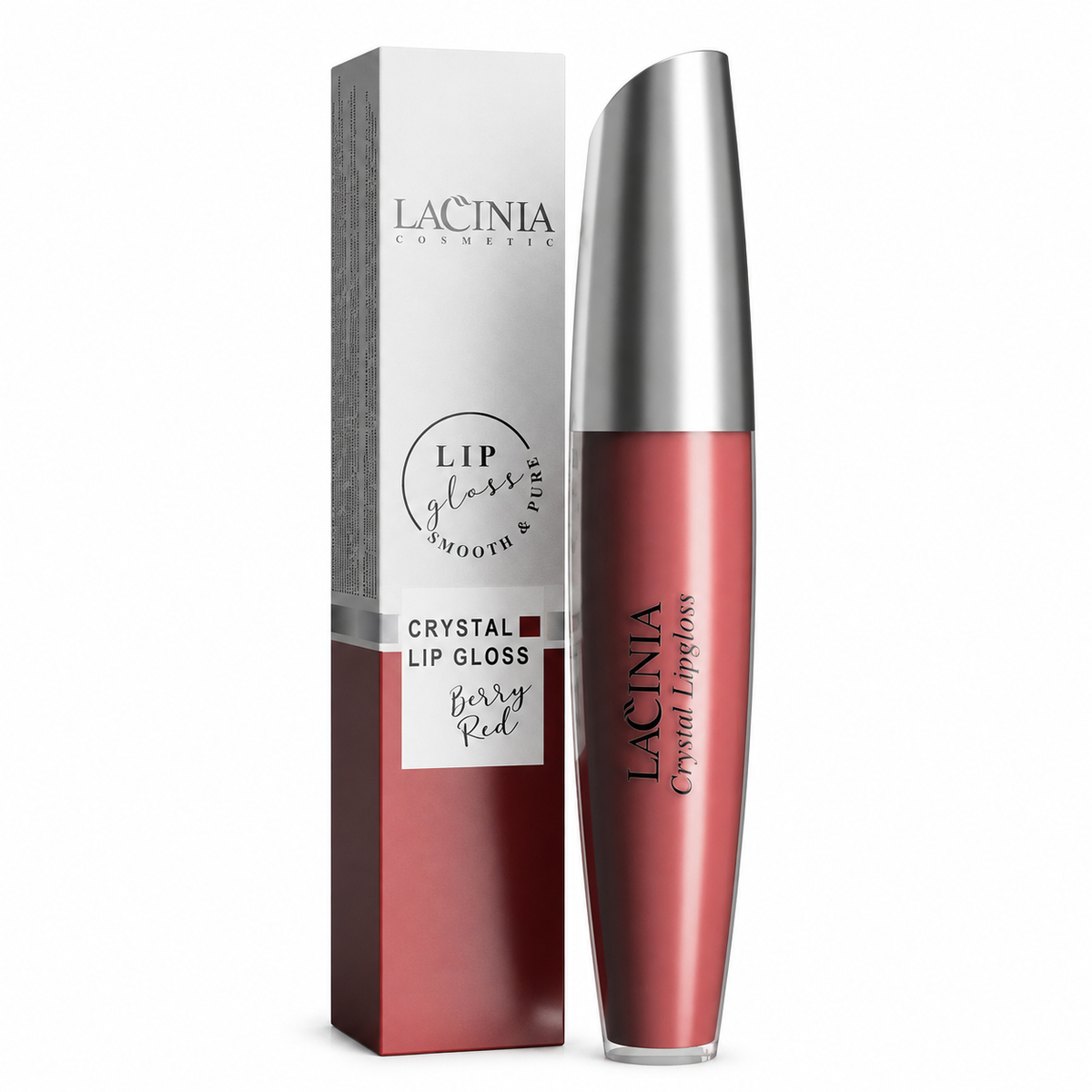 Crystal Lipgloss 10 ml · Berry Red · beyaz fonda ürün görseli