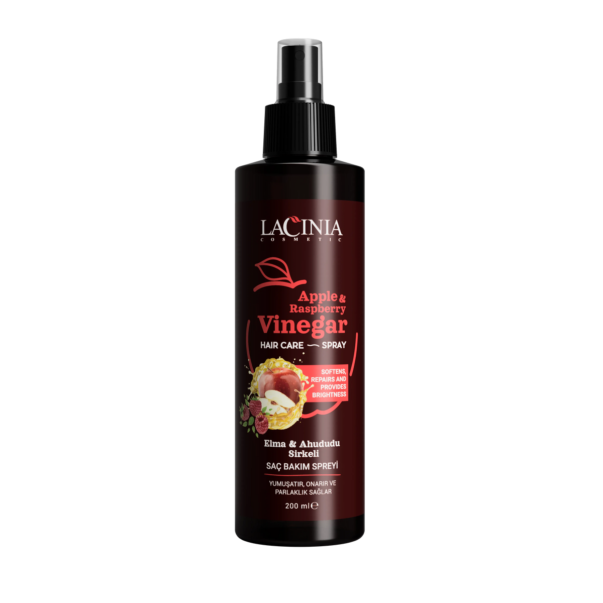 Elma & Ahududu Sirkeli Saç Bakım Spreyi 200 ml